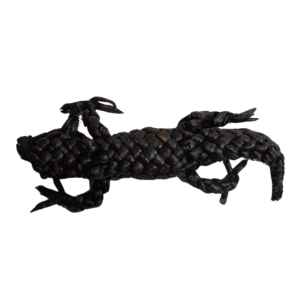 Crocodile tressée en vanille de madagascar