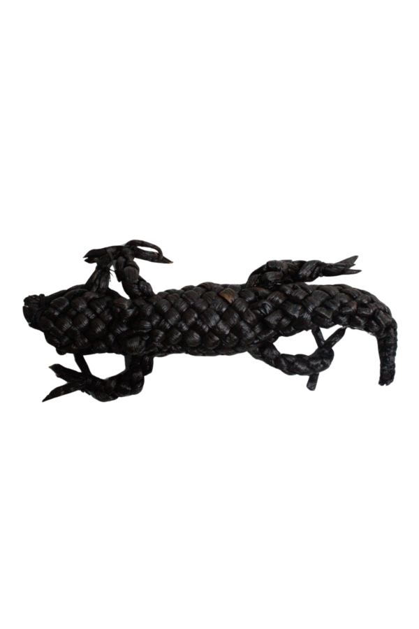 Crocodile tressée en vanille de madagascar