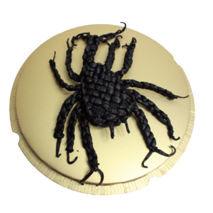 Crabe en vanille tressée de madagascar